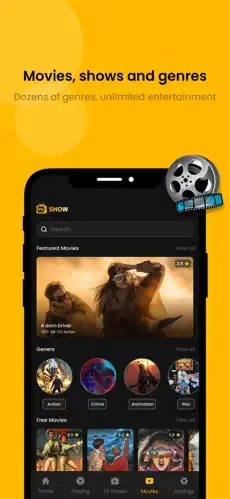 sony-bravia-2-55-inch Movies and shows